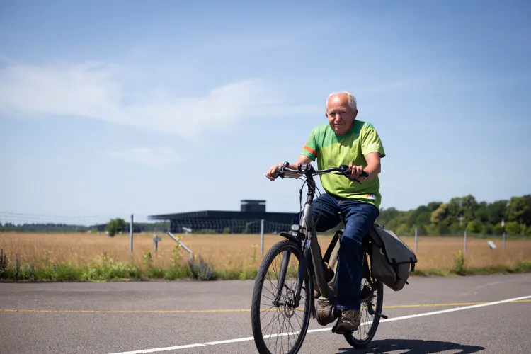 Jaap kan bijna 100 kilometer fietsen op één accu.